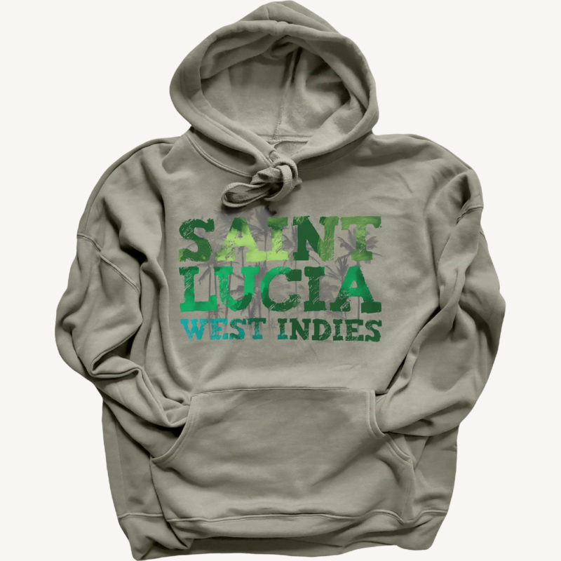 St. Lucia Palms Hoodie