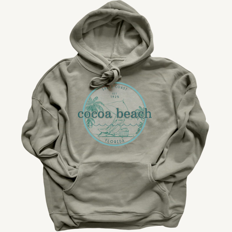 Vintage Cocoa Beach Hoodie