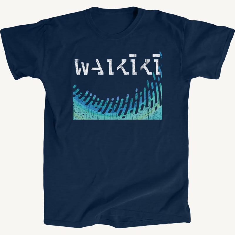 Waikiki Abstract Wave