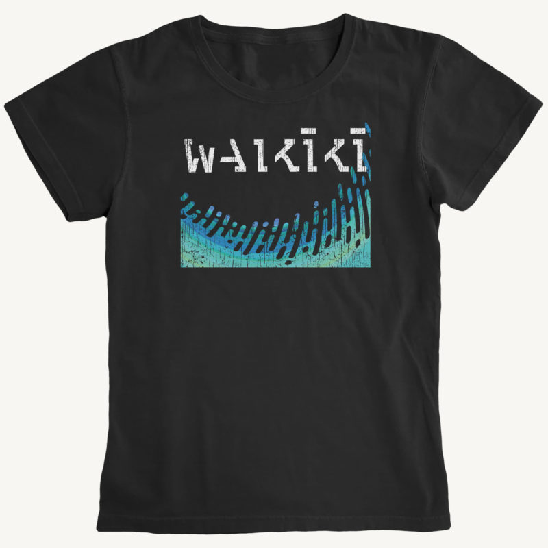 Womens Waikiki Abstract Wave