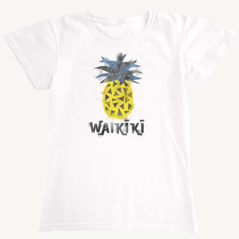 Womens Waikiki Pineapple