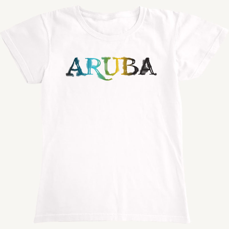 Womens Aruba Colour Bleed