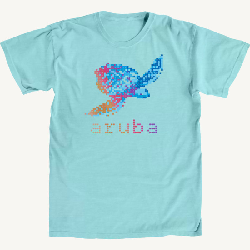 Aruba Pixel Turtle