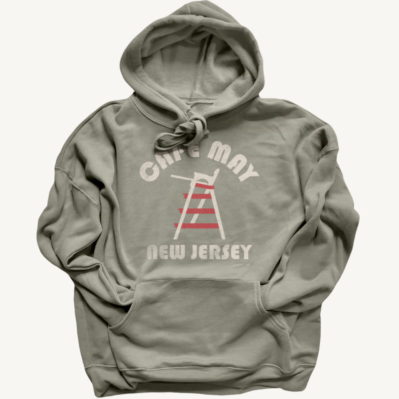 Cape May Lifeguard Chair Hoodie