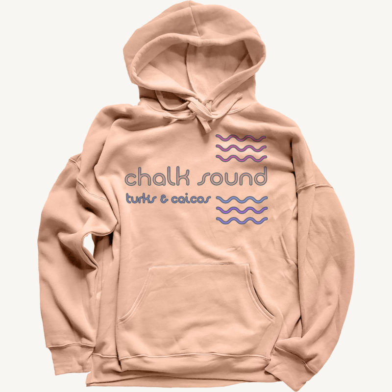 Chalk Sound Round Hoodie