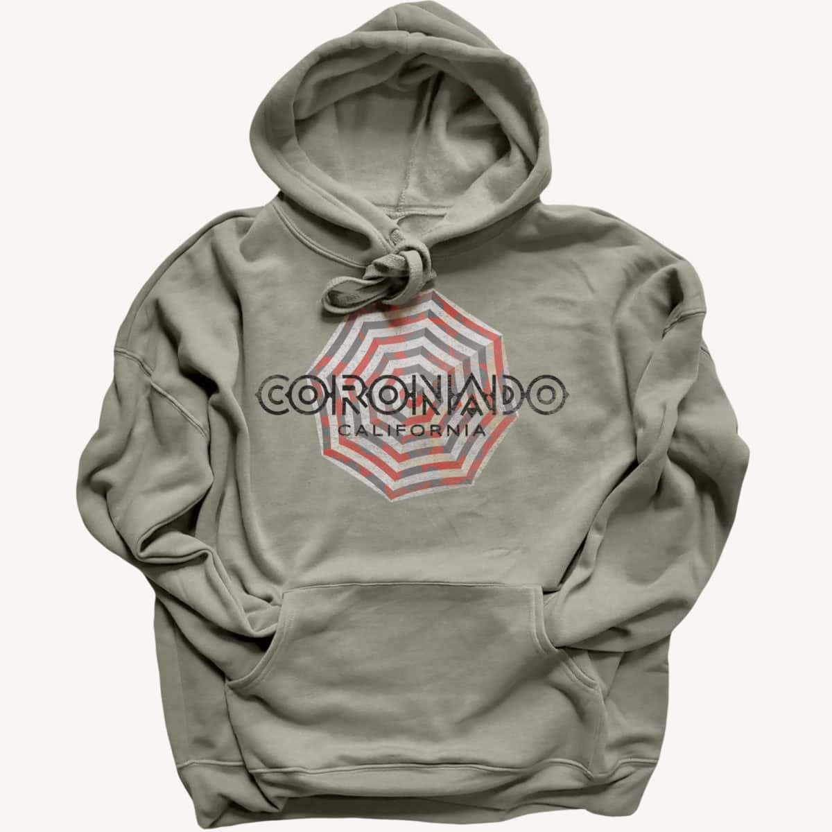 Coronado Beach Umbrella Hoodie