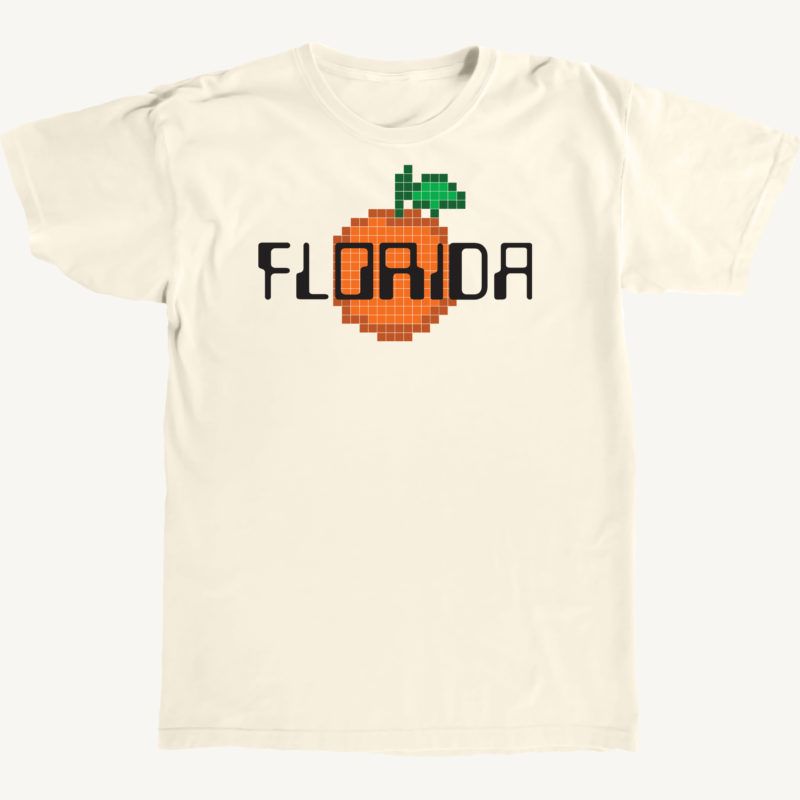 Florida 8-bit Orange
