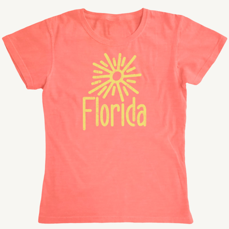 Womens Florida Sunburst