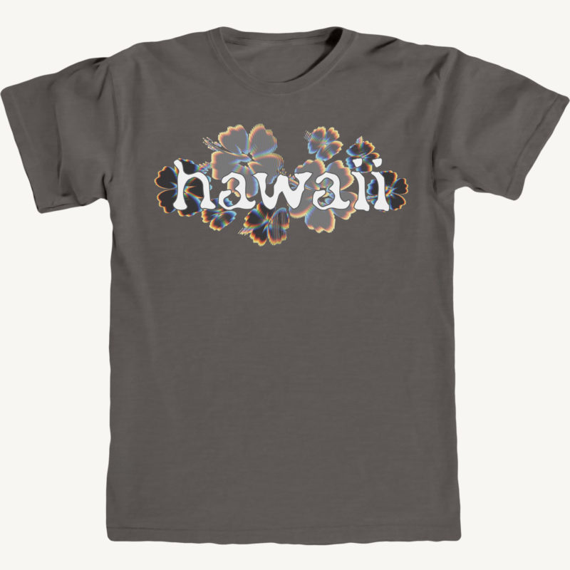 Glitch Hibiscus Hawaii
