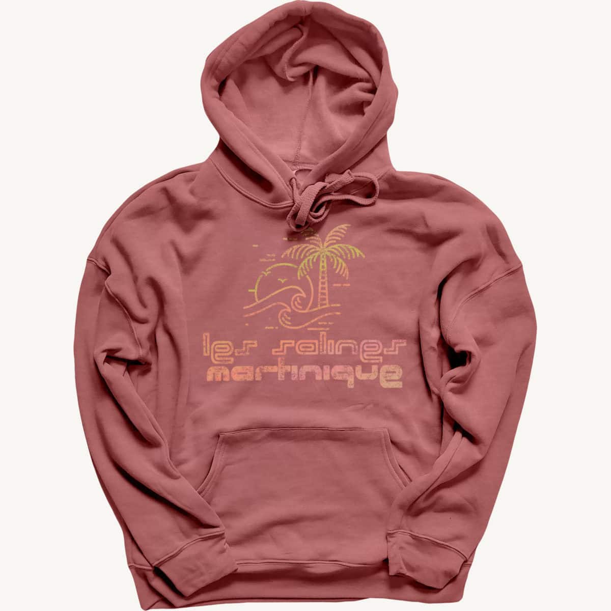 Les Salines modern font Hoodie