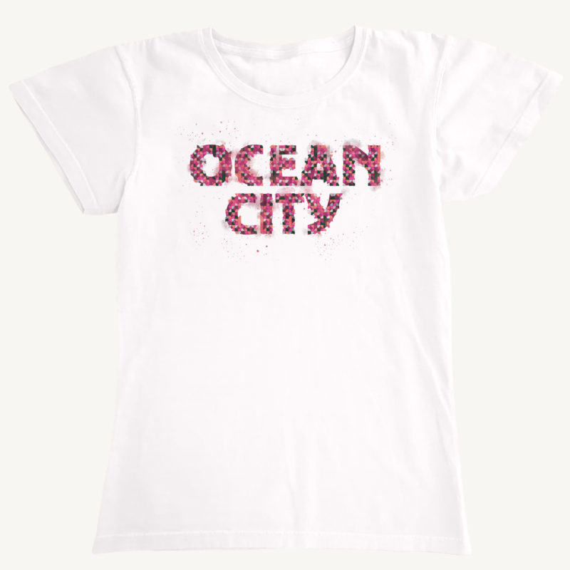 Womens Ocean City Retro Wedge
