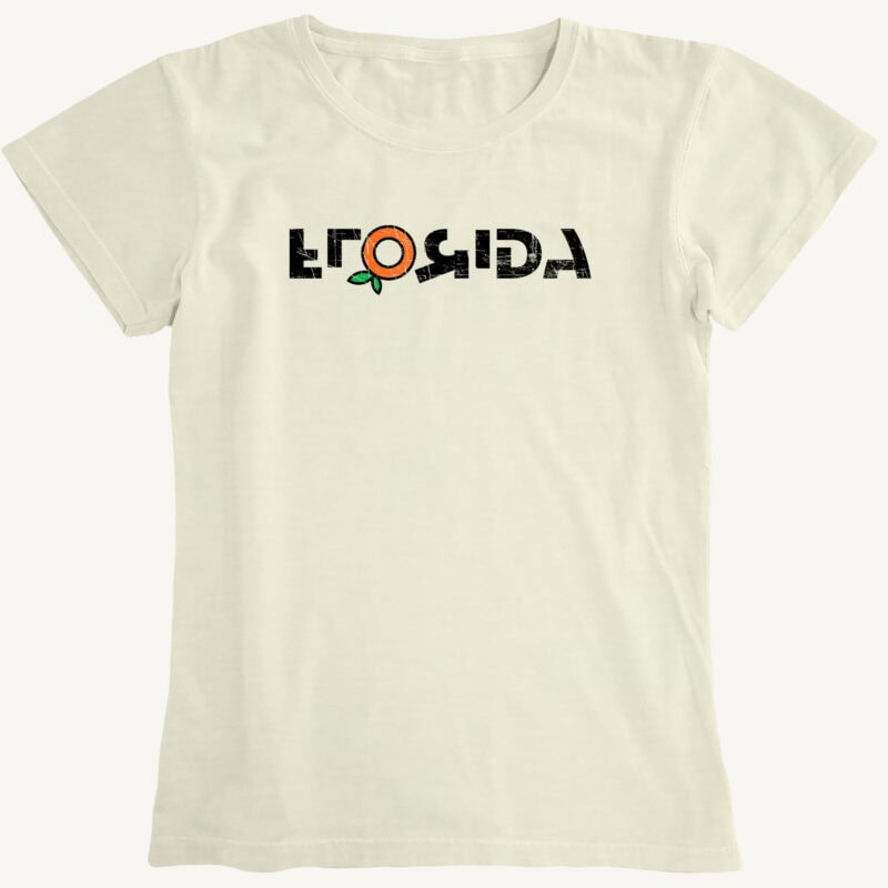 Womens Florida Funky Text