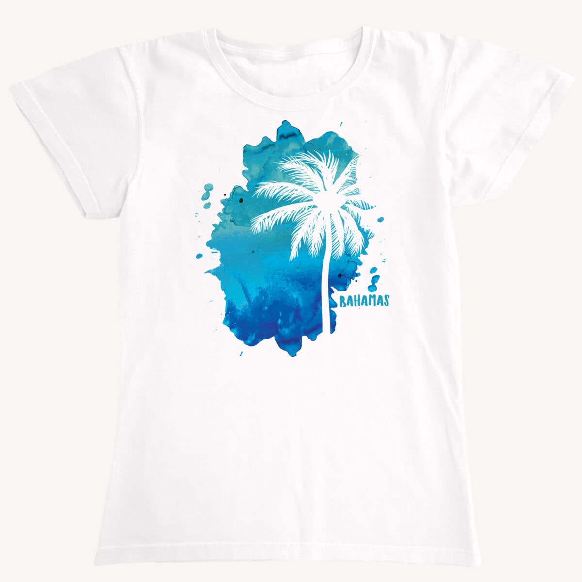 Womens Bahamas Sapphire Palm