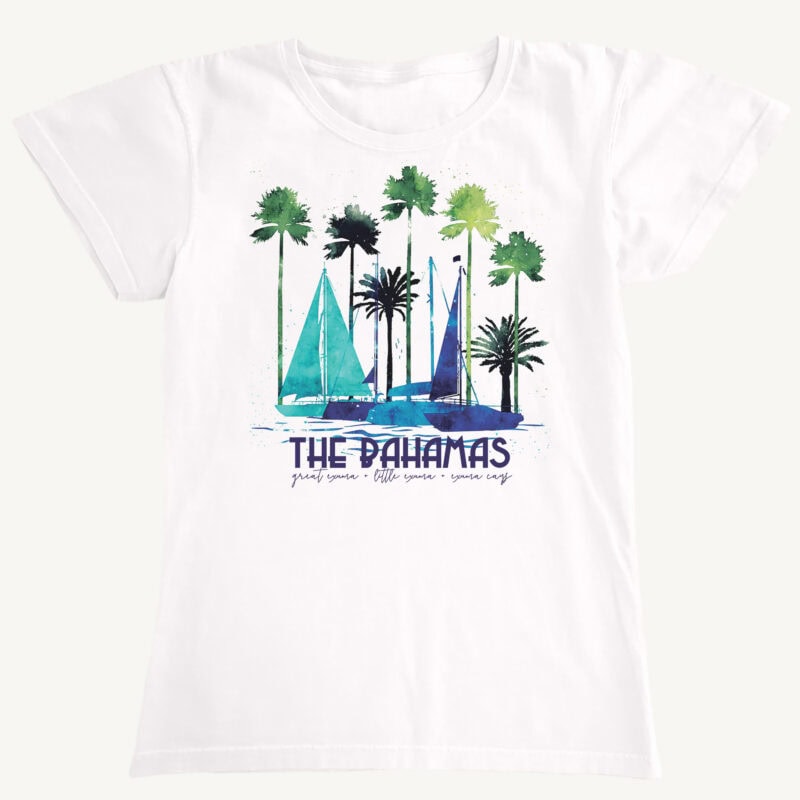 Womens Exuma Marina Palms